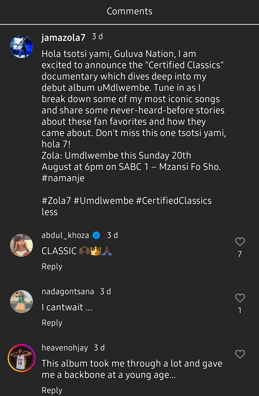 Zola 7 Reflects On His Groundbreaking Album UMdlwembe - South Africa ...